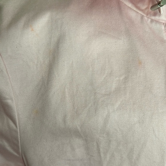 Anne Klein Reversible Hooded Raincoat Floral Multicolor/ Pastel Pink Vintage M - Picture 15 of 16